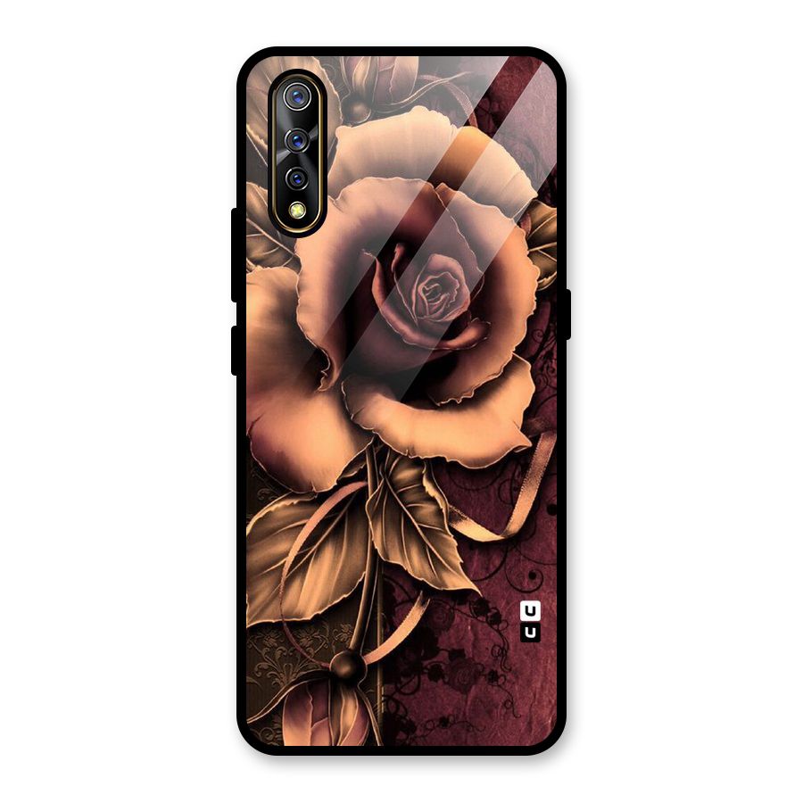 Elite Artsy Glass Back Case for Vivo S1