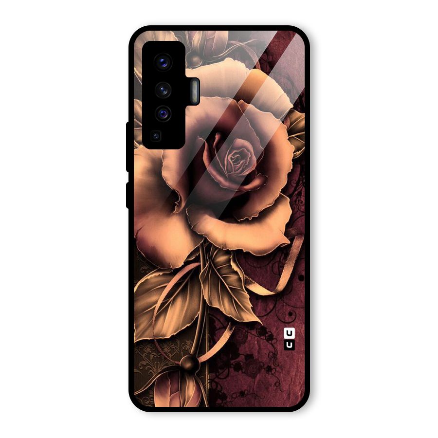 Elite Artsy Glass Back Case for Vivo X50