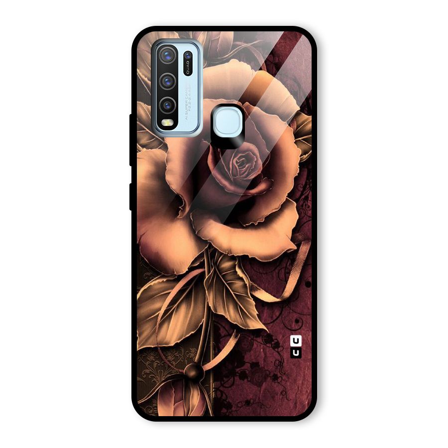 Elite Artsy Glass Back Case for Vivo Y50