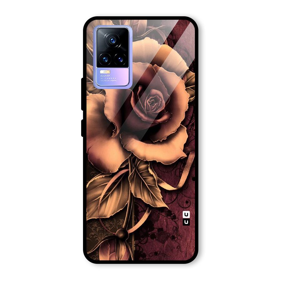 Elite Artsy Glass Back Case for Vivo Y73