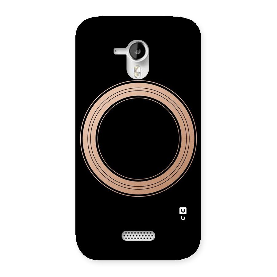 Elite Circle Back Case for Micromax Canvas HD A116