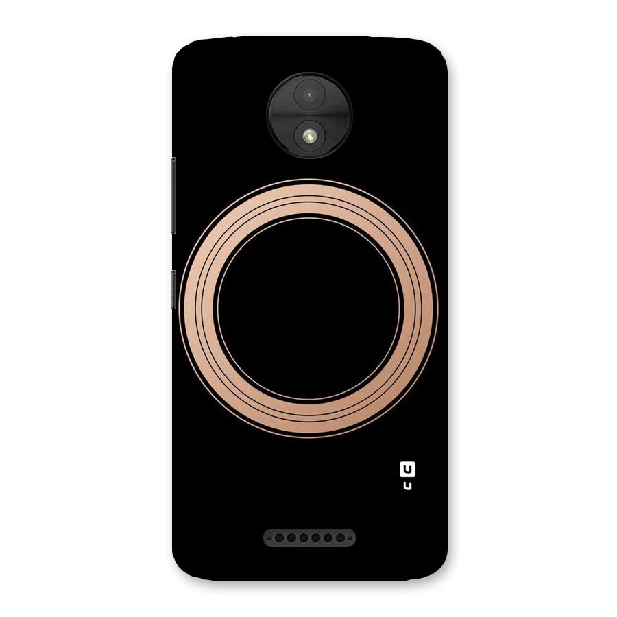 Elite Circle Back Case for Moto C