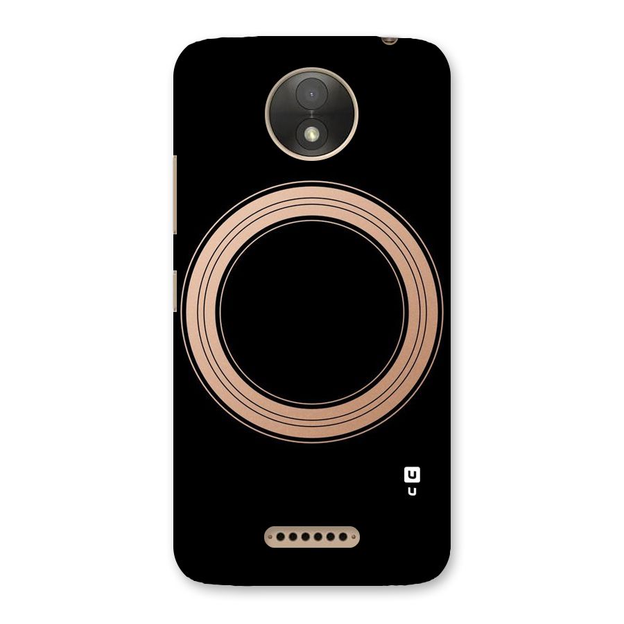Elite Circle Back Case for Moto C Plus