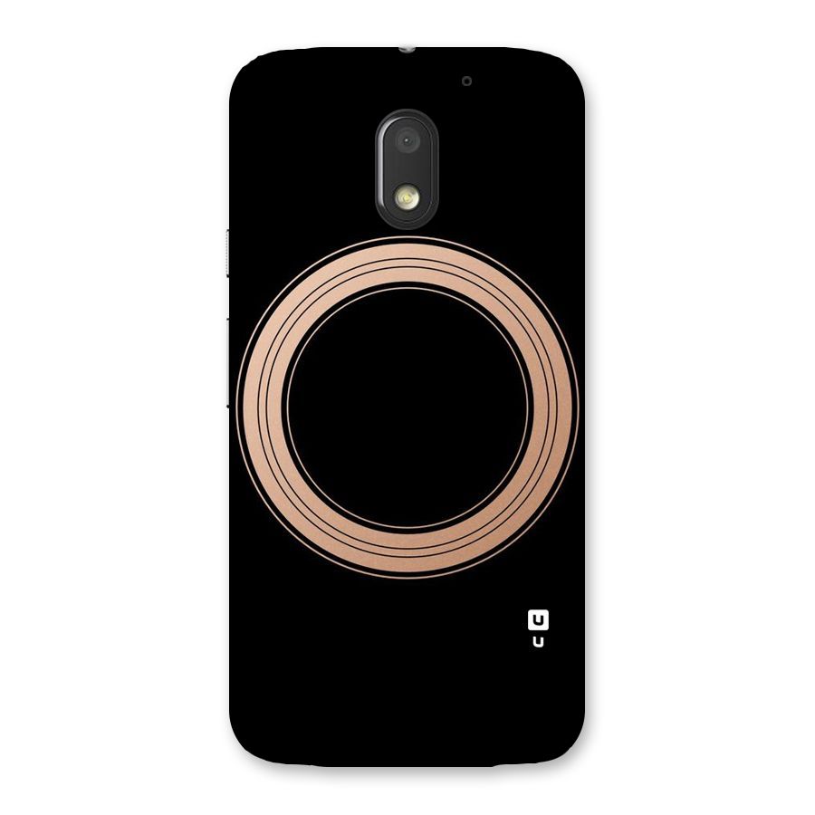 Elite Circle Back Case for Moto E3 Power