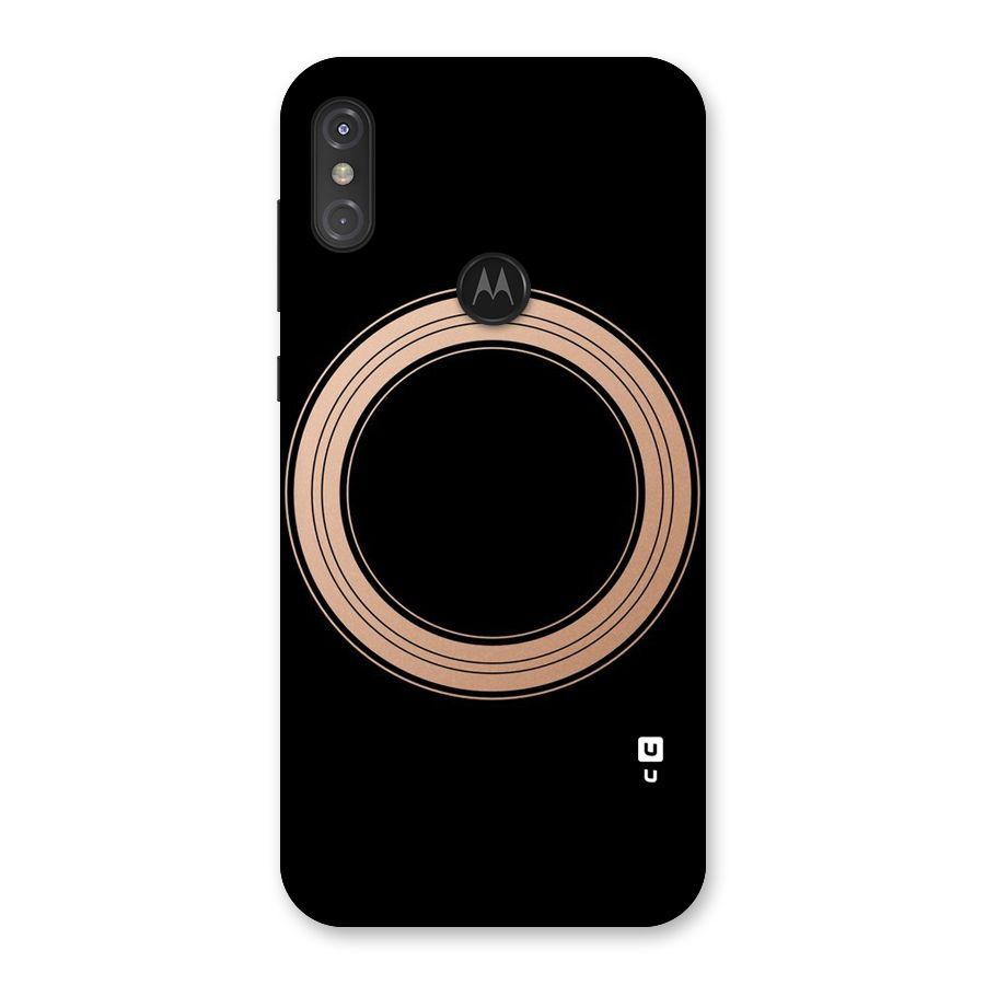 Elite Circle Back Case for Motorola One Power
