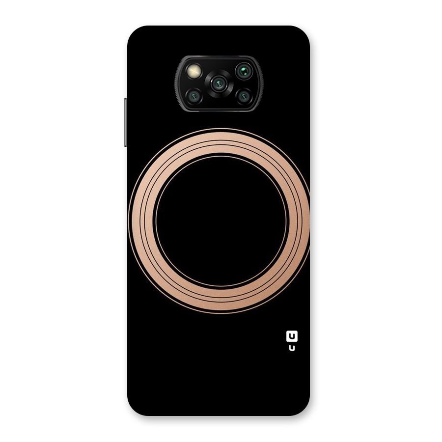 Elite Circle Back Case for Poco X3