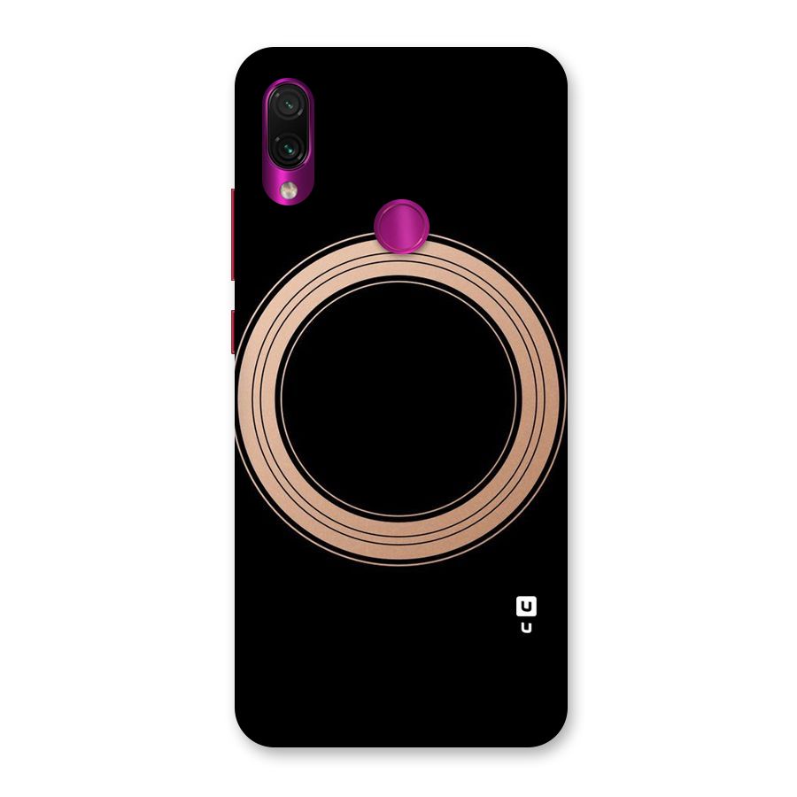Elite Circle Back Case for Redmi Note 7 Pro