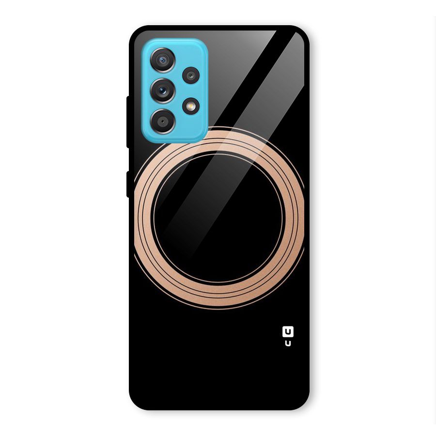 Elite Circle Glass Back Case for Galaxy A52