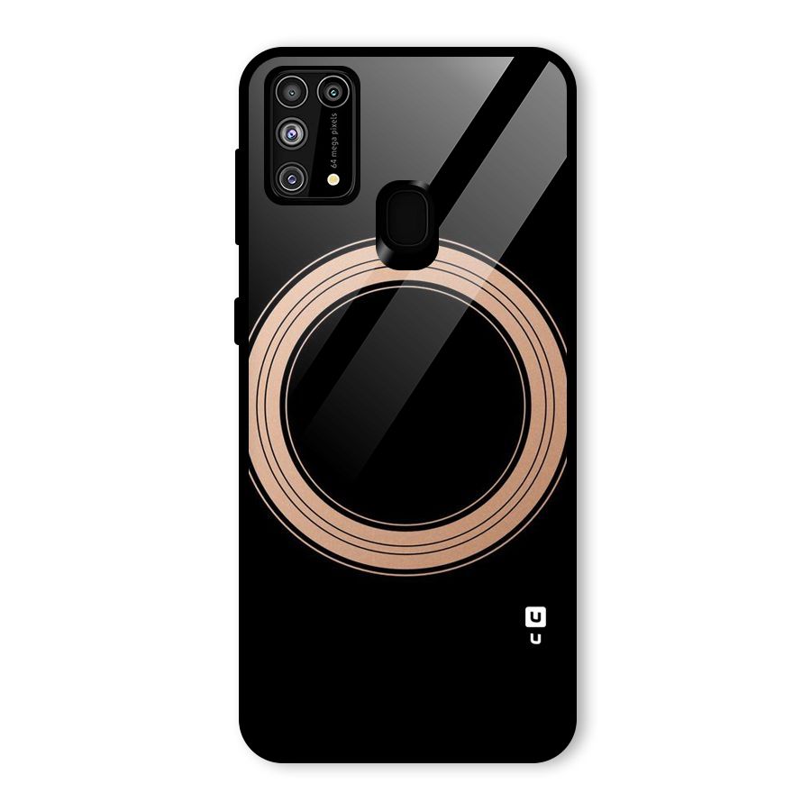 Elite Circle Glass Back Case for Galaxy F41