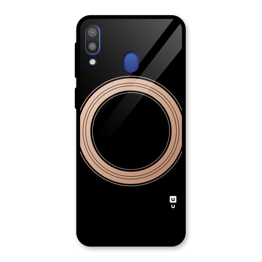 Elite Circle Glass Back Case for Galaxy M20