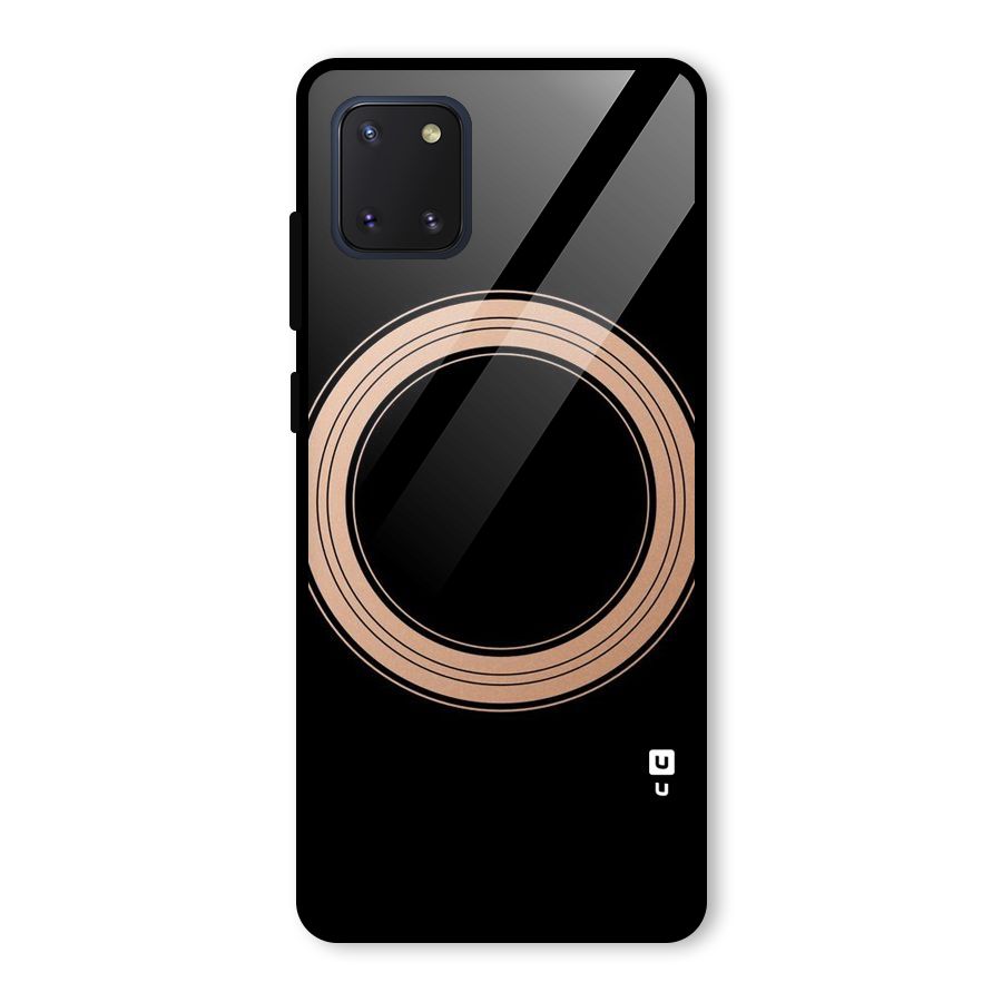 Elite Circle Glass Back Case for Galaxy Note 10 Lite