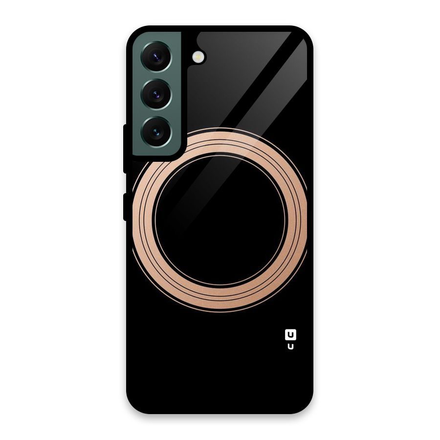 Elite Circle Glass Back Case for Galaxy S22 5G