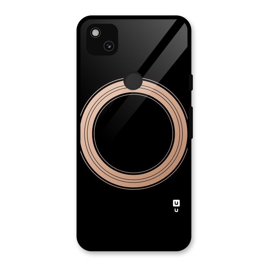 Elite Circle Glass Back Case for Google Pixel 4a
