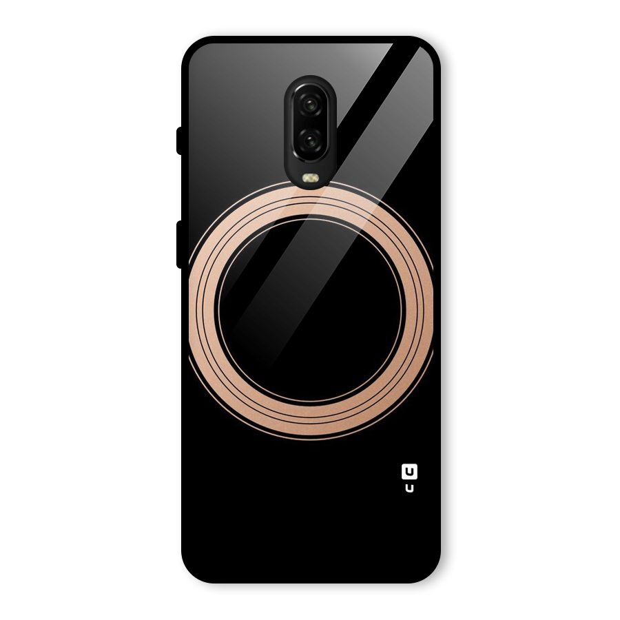 Elite Circle Glass Back Case for OnePlus 6T