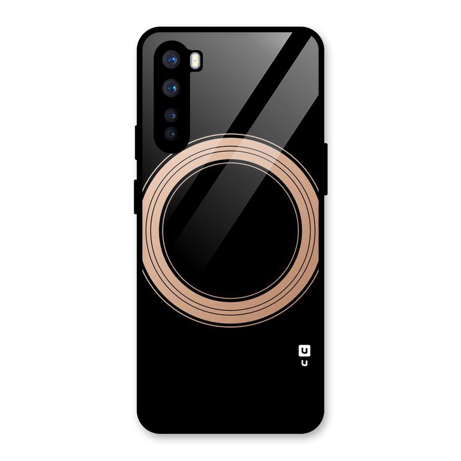 Elite Circle Glass Back Case for OnePlus Nord