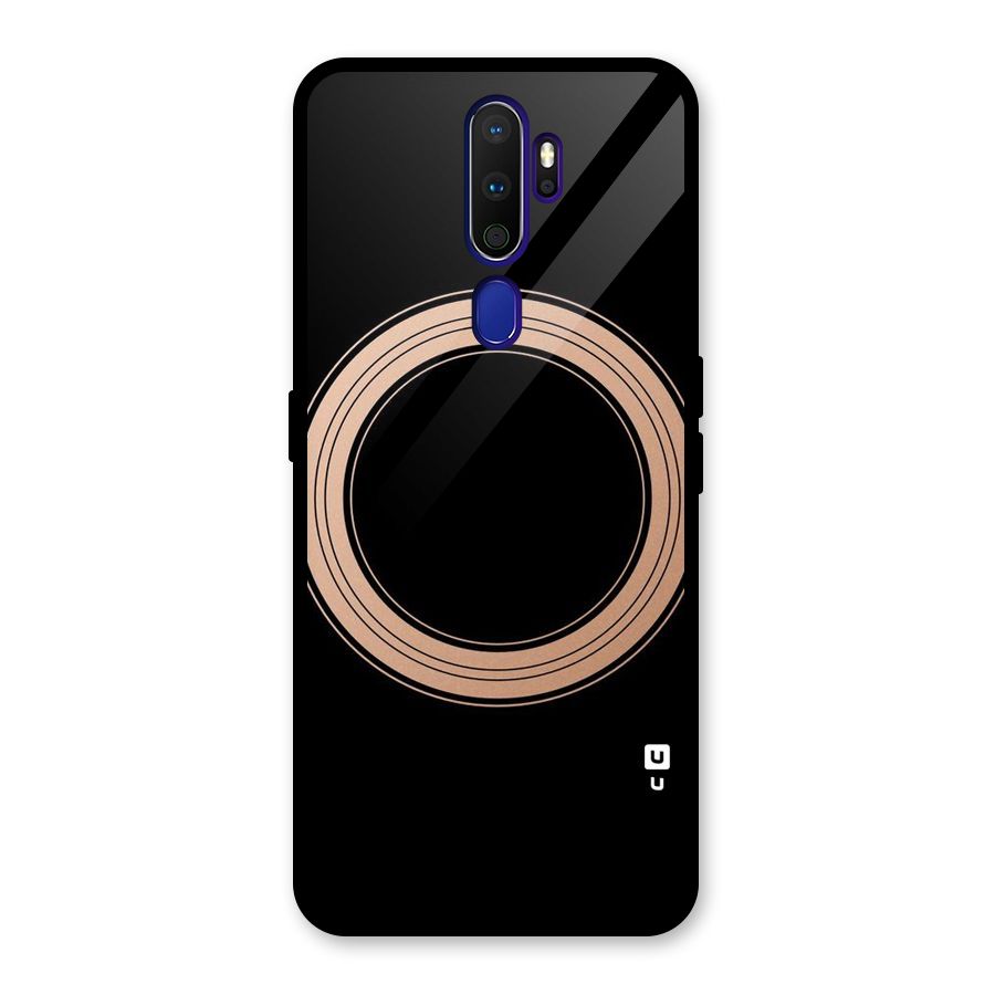Elite Circle Glass Back Case for Oppo A9 (2020)