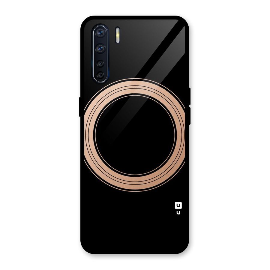 Elite Circle Glass Back Case for Oppo F15