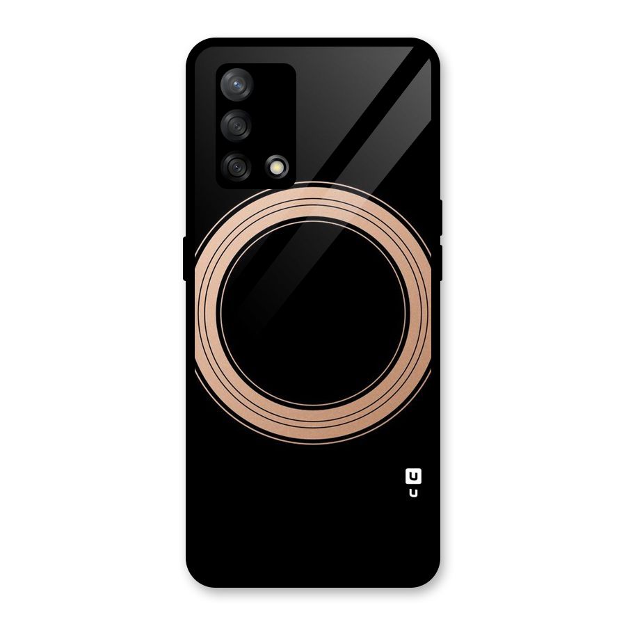 Elite Circle Glass Back Case for Oppo F19