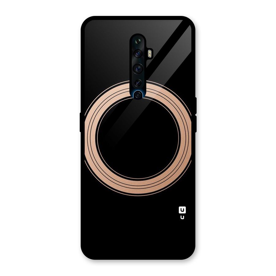 Elite Circle Glass Back Case for Oppo Reno2 F