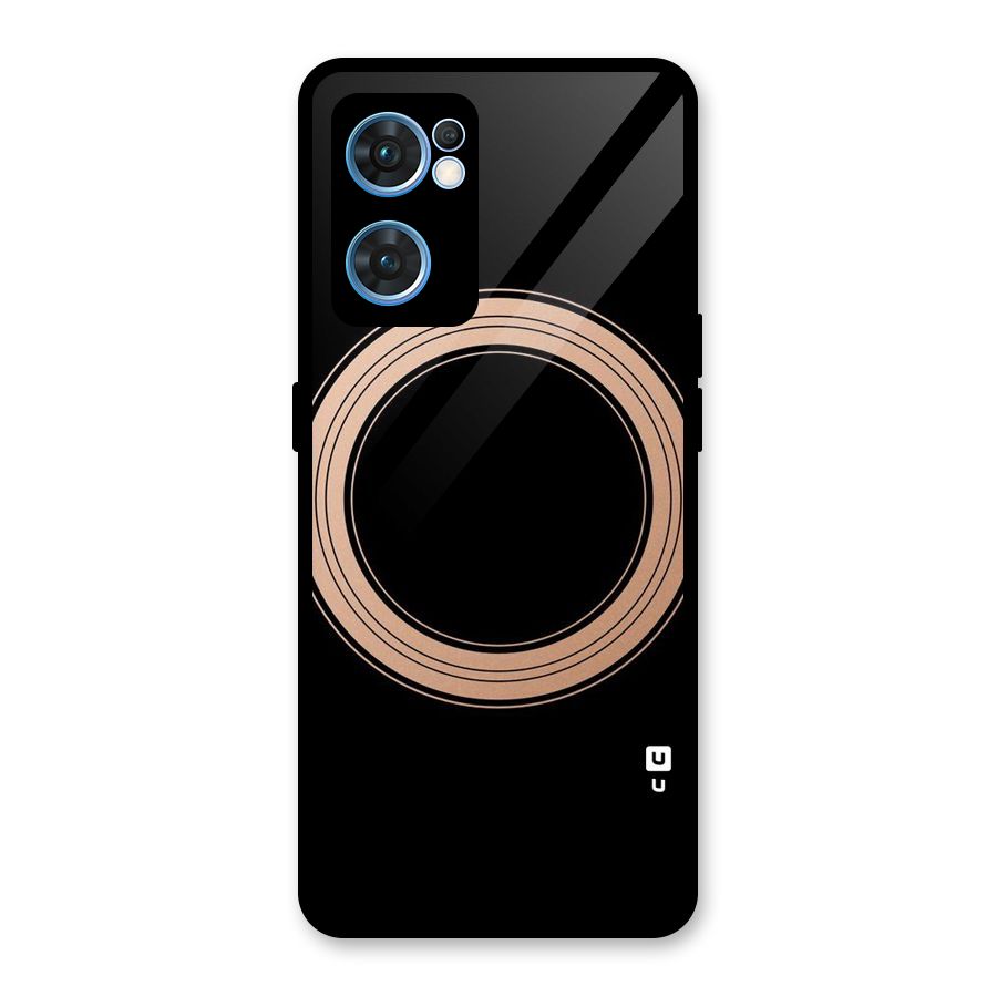 Elite Circle Glass Back Case for Oppo Reno7 5G