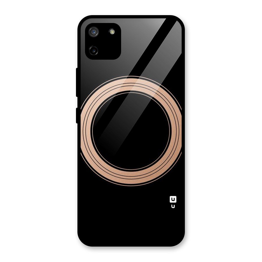 Elite Circle Glass Back Case for Realme C11