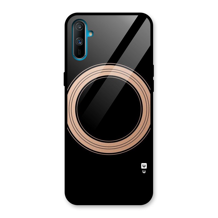 Elite Circle Glass Back Case for Realme C3