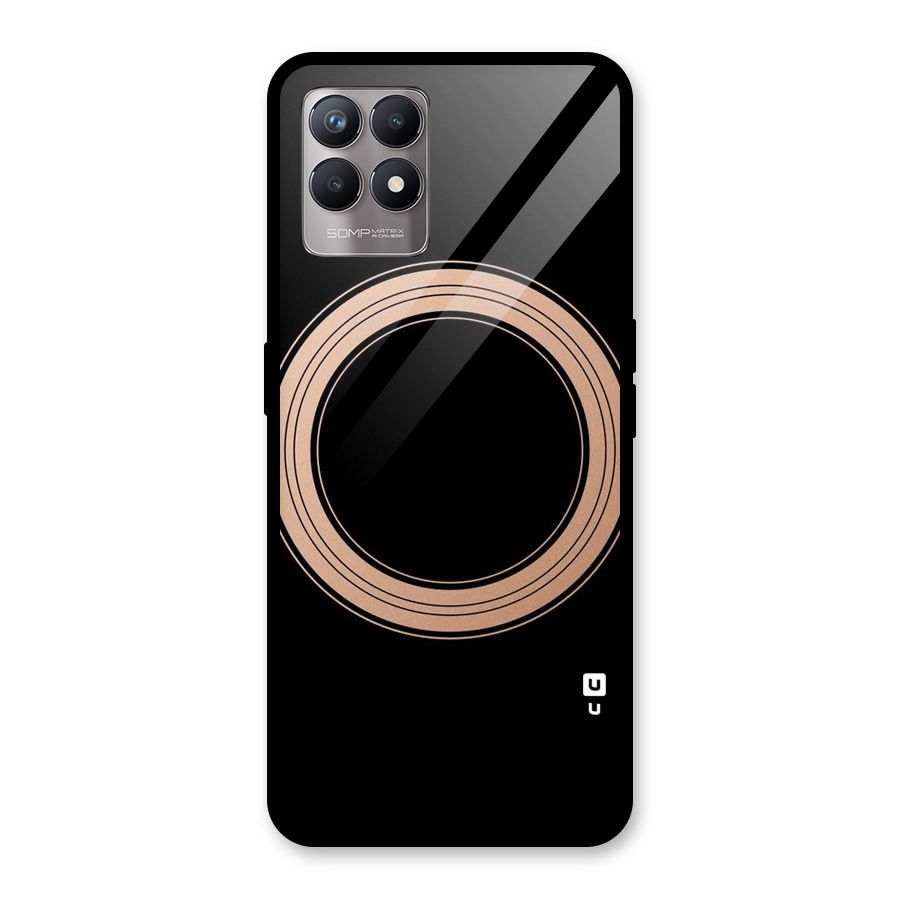 Elite Circle Glass Back Case for Realme Narzo 50