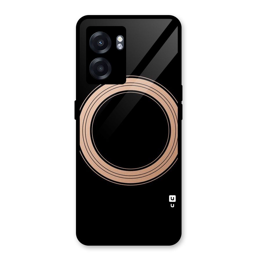 Elite Circle Glass Back Case for Realme Narzo 50 5G