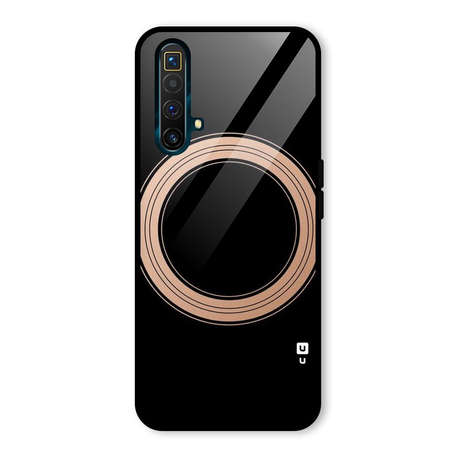 Elite Circle Glass Back Case for Realme X3