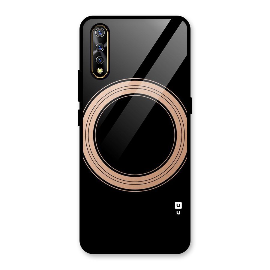 Elite Circle Glass Back Case for Vivo S1