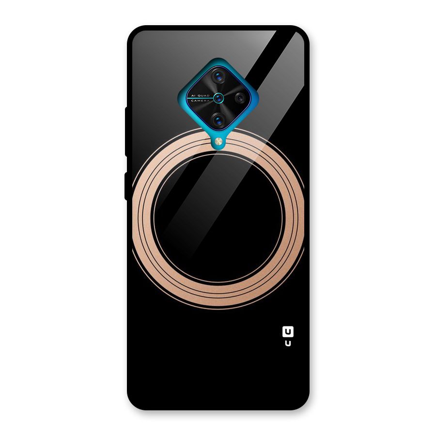 Elite Circle Glass Back Case for Vivo S1 Pro