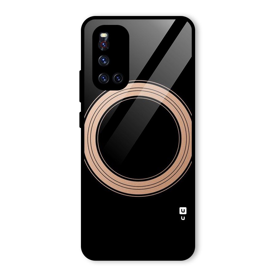 Elite Circle Glass Back Case for Vivo V19
