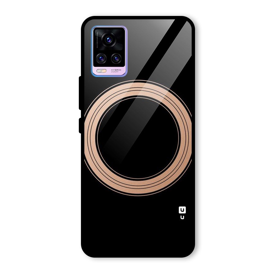 Elite Circle Glass Back Case for Vivo V20 Pro