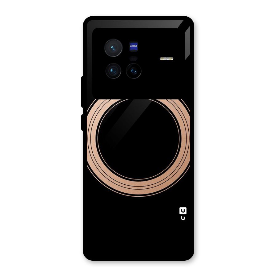 Elite Circle Glass Back Case for Vivo X80