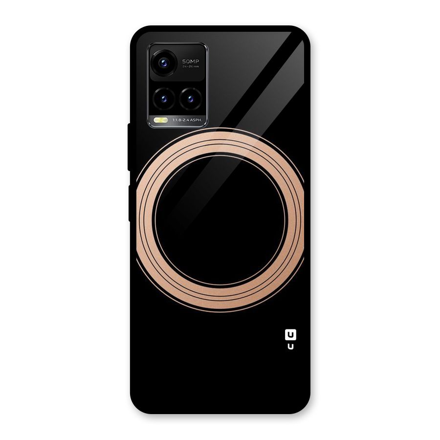 Elite Circle Glass Back Case for Vivo Y21T