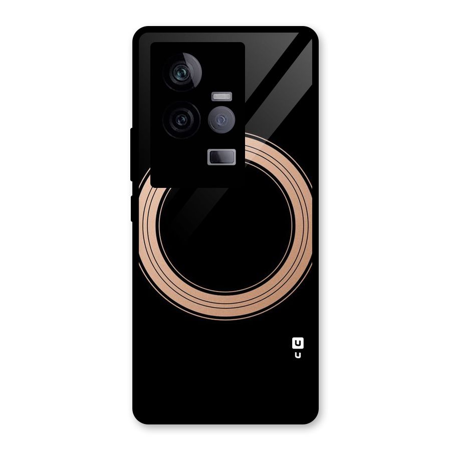 Elite Circle Glass Back Case for Vivo iQOO 11 5G