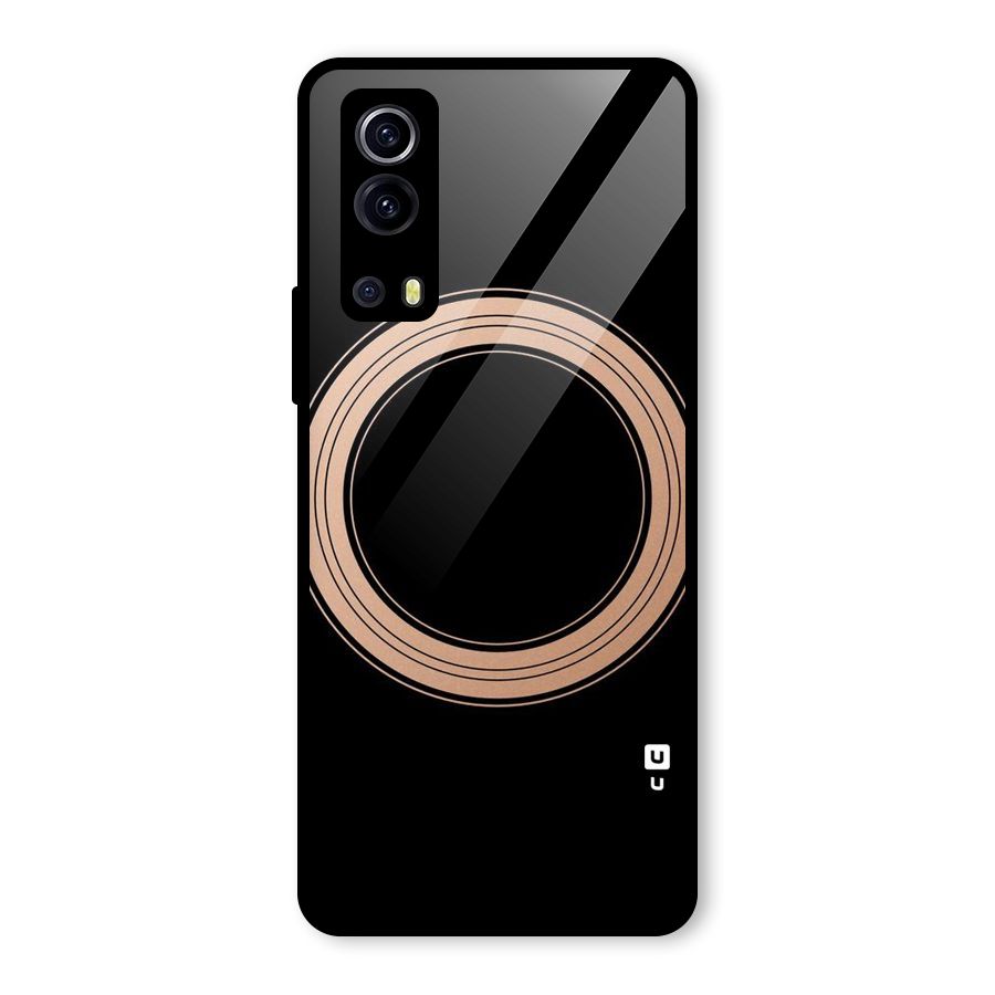 Elite Circle Glass Back Case for Vivo iQOO Z3