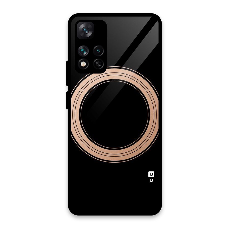 Elite Circle Glass Back Case for Xiaomi 11i HyperCharge 5G