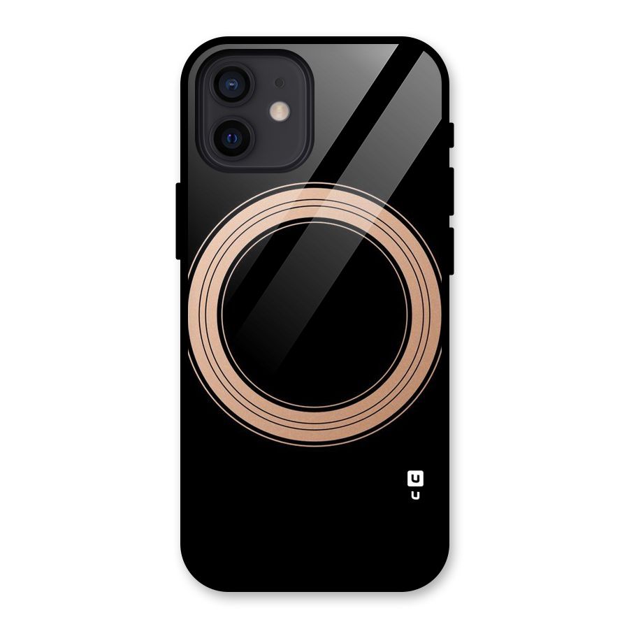 Elite Circle Glass Back Case for iPhone 12