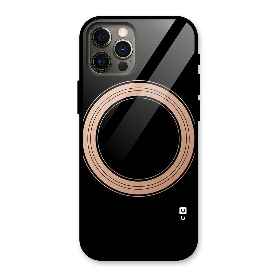 Elite Circle Glass Back Case for iPhone 12 Pro