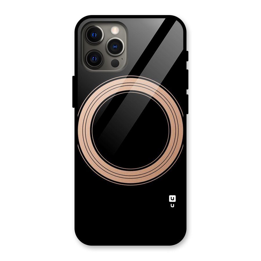 Elite Circle Glass Back Case for iPhone 12 Pro Max