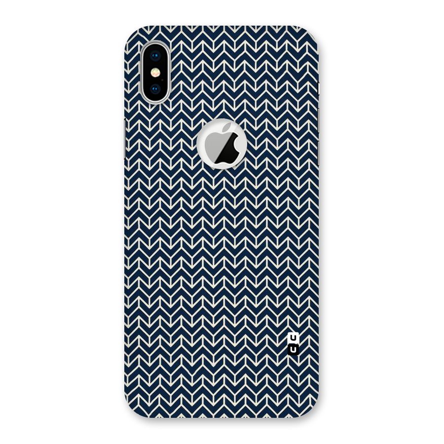 Elite Design Back Case for iPhone X Logo Cut