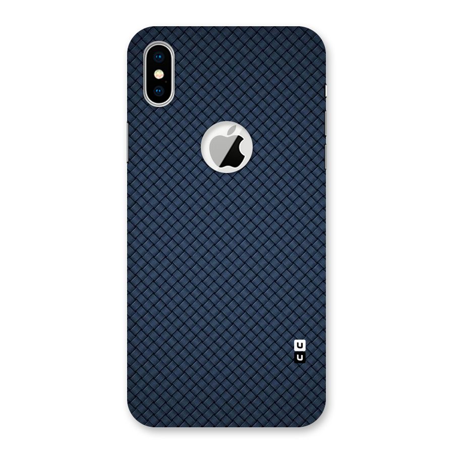 Elite Diamonds Back Case for iPhone X Logo Cut