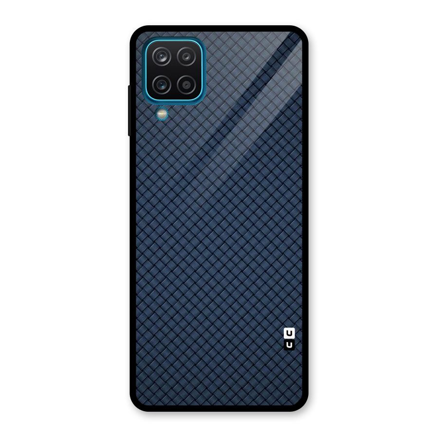 Elite Diamonds Glass Back Case for Galaxy A12