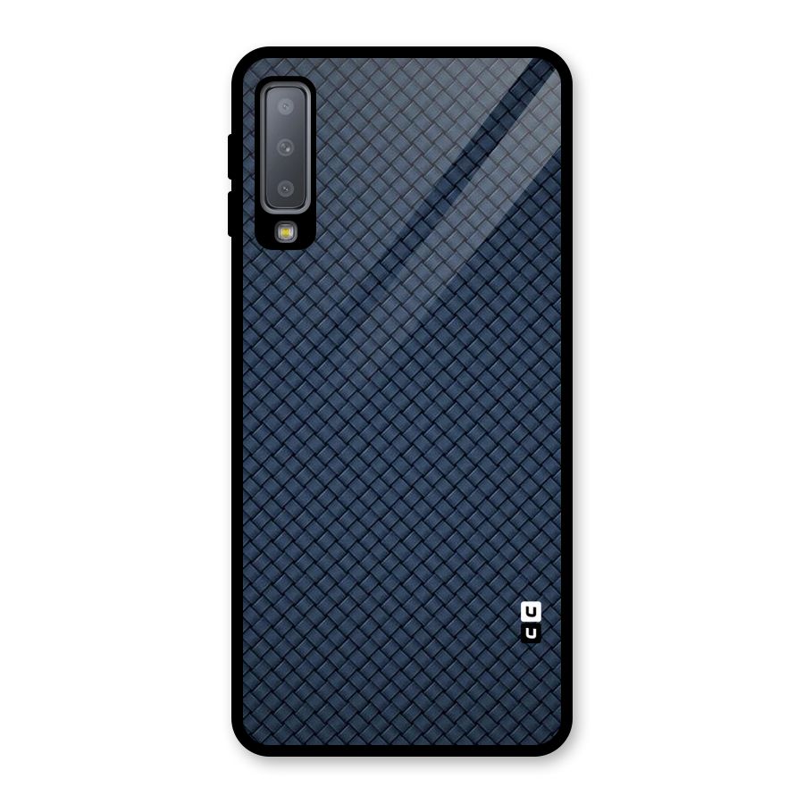 Elite Diamonds Glass Back Case for Galaxy A7 (2018)