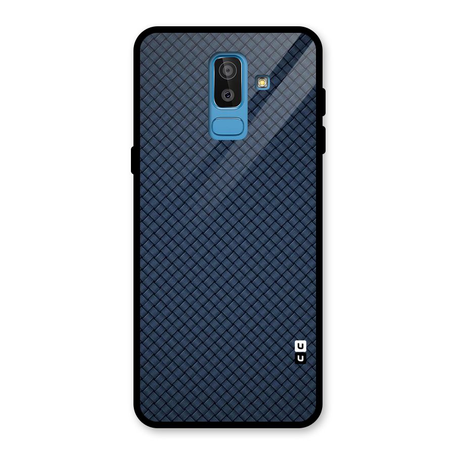 Elite Diamonds Glass Back Case for Galaxy J8
