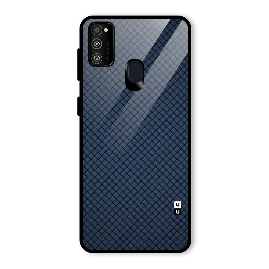 Elite Diamonds Glass Back Case for Galaxy M30s