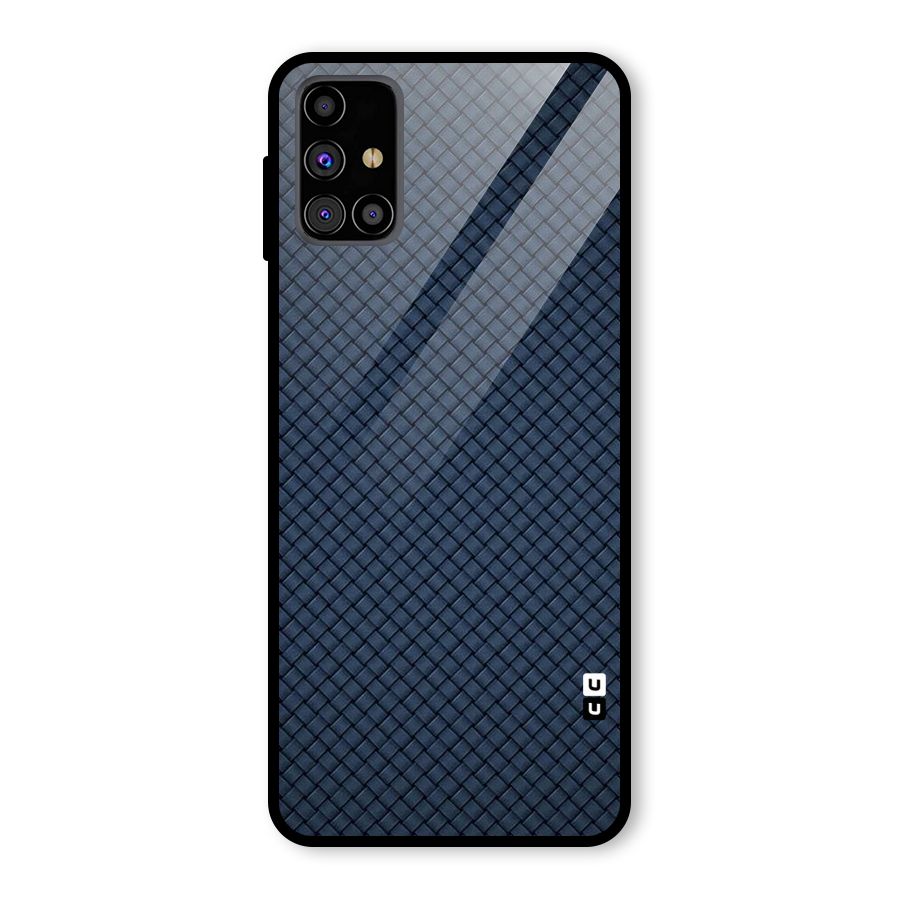 Elite Diamonds Glass Back Case for Galaxy M31s