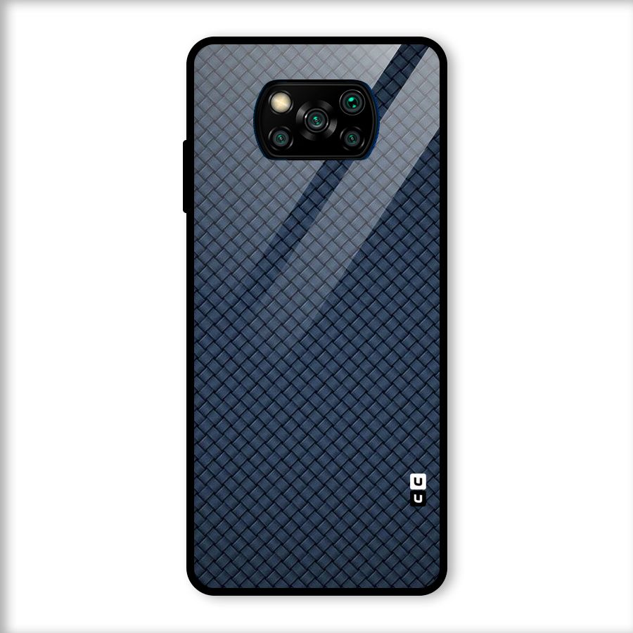 Elite Diamonds Glass Back Case for Poco X3