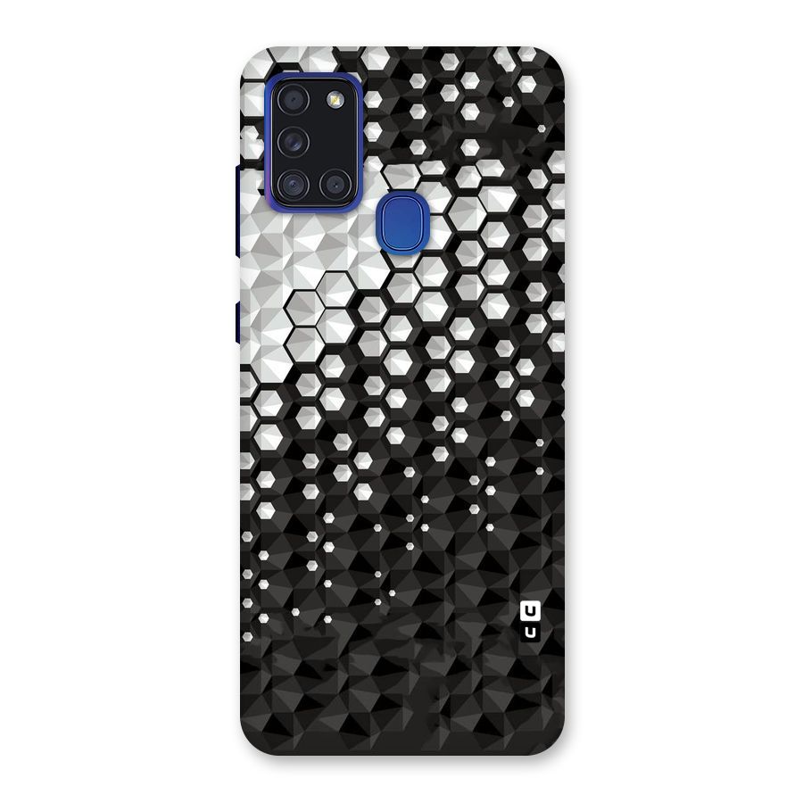 Elite Hexagonal Back Case for Galaxy A21s